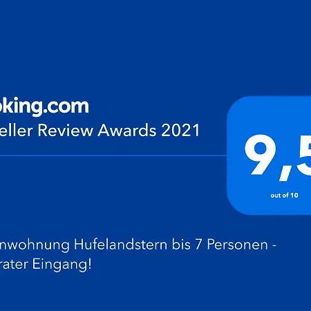 Apartmán Hufelandstern Bis 7 Personen - Mit E-ladesaeule! *